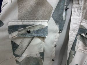 Men's Abstract Print Casual Shirt