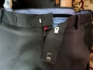 Dark Olive Green Trousers