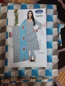 All Over Printed Suit With Duptta