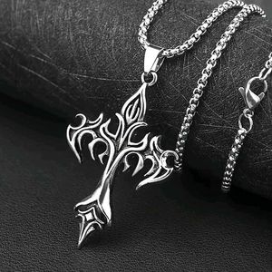 Gothic Cross Necklace for Men/Women