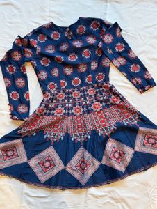 Vasansi Jaipur - Beautiful Blue Festive Kurta Set