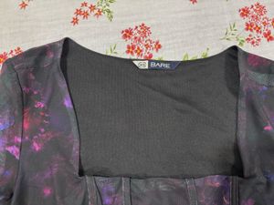Mesh Corset Style Top