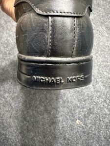Michael Kors Black Monogram Sneakers