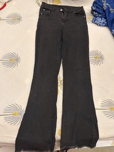 Black Flare Jeans