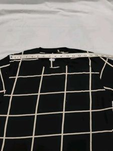 Checkered Long Sleeve T-Shirt