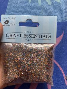 Craft Essential Glitter 2 PCs Multi &amp; Dark Pink