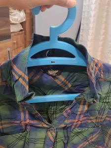 Roadster Green Plaid Button-Up Shirt