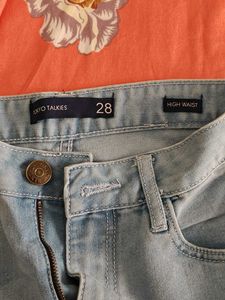 Light Wash Denim Jeans