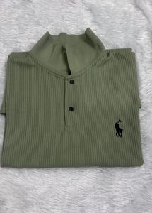 Men's Olive Green Polo Shirt