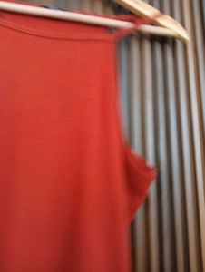 Red Spaghetti Strap Midi Dress