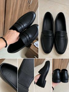 Men's ZARA LEATHER PENNY LOAFERS