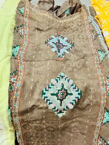 3 Piece Indian Ethnic Suit Set