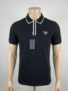 Men's Prada Pure Cotton Black Polo TShirt