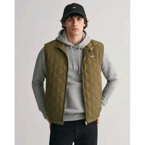 Olive Green Vest Jacket