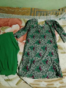 Stylish Printed Kurta with Pants Set