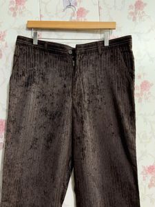 Corduroy Straight Leg Pants
