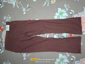 Brown Flare Jeans - Y2K Style