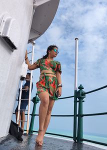 Tropical Beach Co-ords Set
