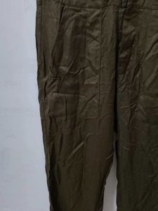 Sleeveless Olive Green Jumpsuit