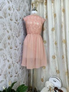 Elegant Lace Top Dress