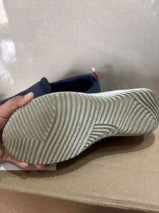 Campus Navy Slip-On Sneakers