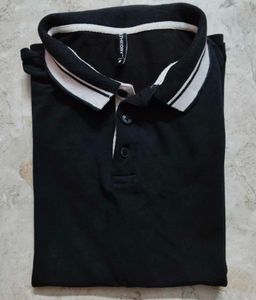 Men's Black Polo Shirt