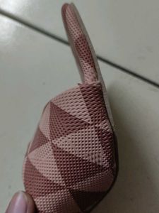 Pink Patterned Flats