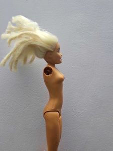 Barbie Doll Torso with Blonde Hair