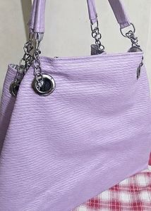 Stylish Lavender Tote Bag