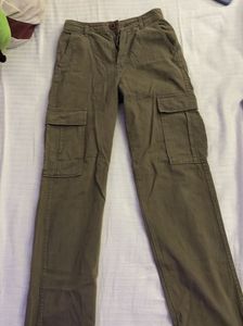 Olive Cargo Pant(BERSHKA DUPE!)