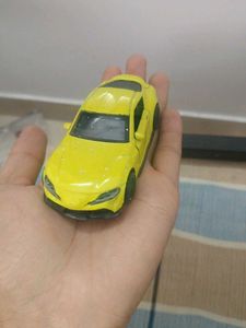 Yellow Toy Sports Car