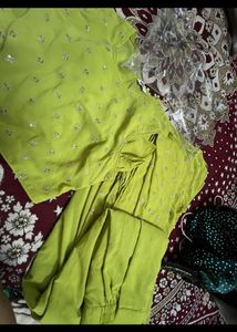 Max Embroidered Pre Stitched Saree Dress