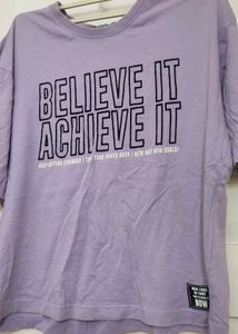 Purple Graphic T-Shirt