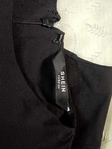 Classic Black Sleeveless Fit and Flare Dress