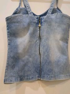 Denim Tank Top