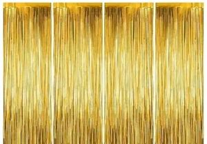 Golden Foil Curtain