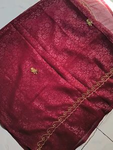 Elegant Suit set with dupatta and salwar