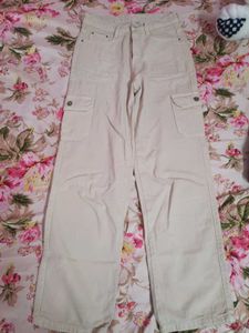 Pack of 2 Stylish Dark Wash Cargo Jeans