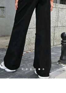Black ripped baggy savana jeans for women