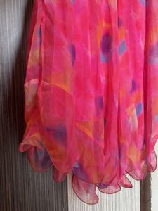 Vibrant Pink Ethnic Skirt