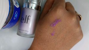 e.l.f. lavender color correction Face Primer