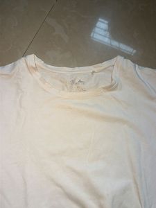 Classic White Crew Neck T-Shirt