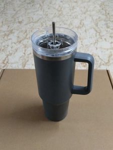 Durable Tumbler with Handle & Straw