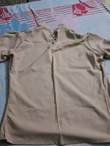 Elegant Beige Top