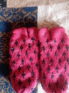 Woolen Winter Warm Soft Hand-made Knitted Socks (P