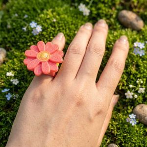 Cute Flower Kid's Ring