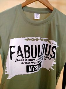 Beautiful Green Tshirt For Men
