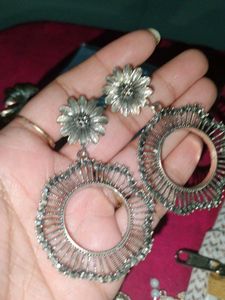 Boho Ethnic Jhumka Earrings