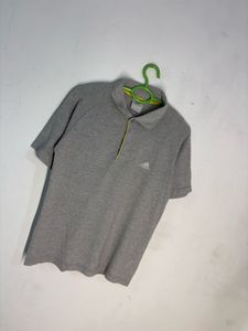 Adidas Grey Polo T-Shirt