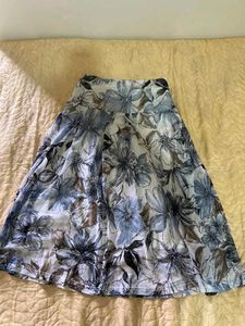 Midi Floral Skirt